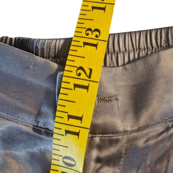 Johnny Was Women Silver Gray Pull on Pants XS Quiet Luxury Resortcore Boho Chic - Picture 9 of 16